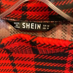 Plaid form fitting dress